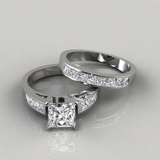 Grace & Hera Wedding Rings Stack Set – Ellie Lee Fine Jewelry