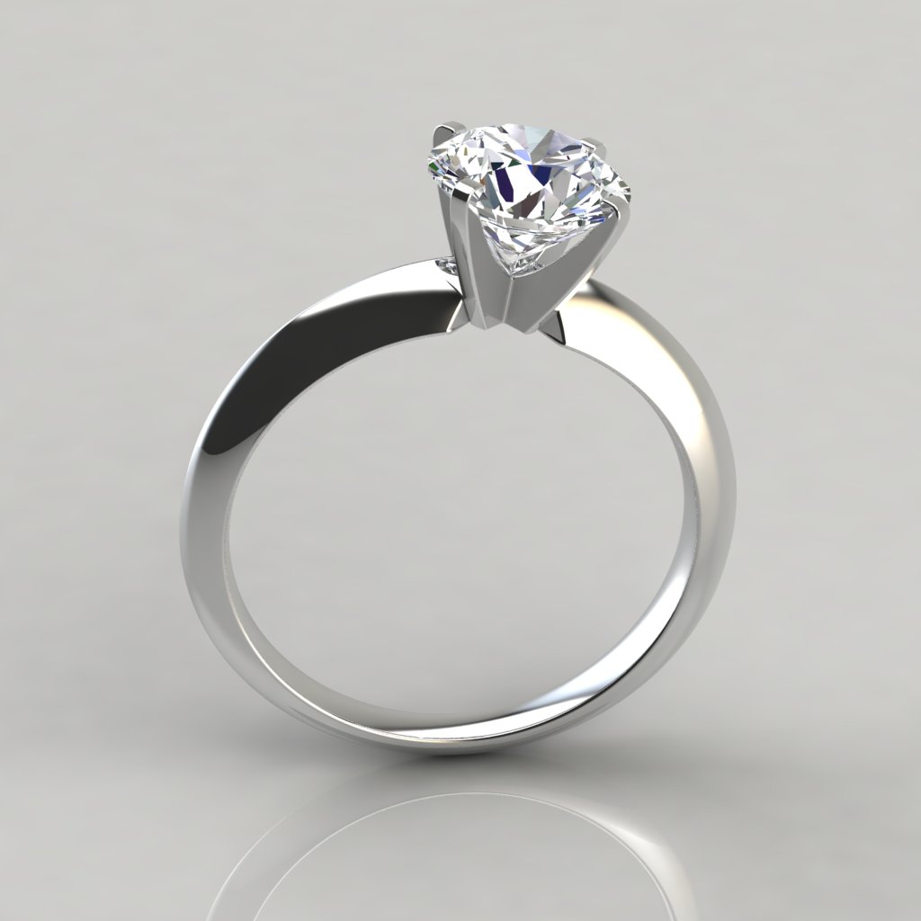 TIFFANY ENGAGEMENT RING .68ct PLATINUM CLASSIC SETTING --- PRICE REDUCED !!  | eBay