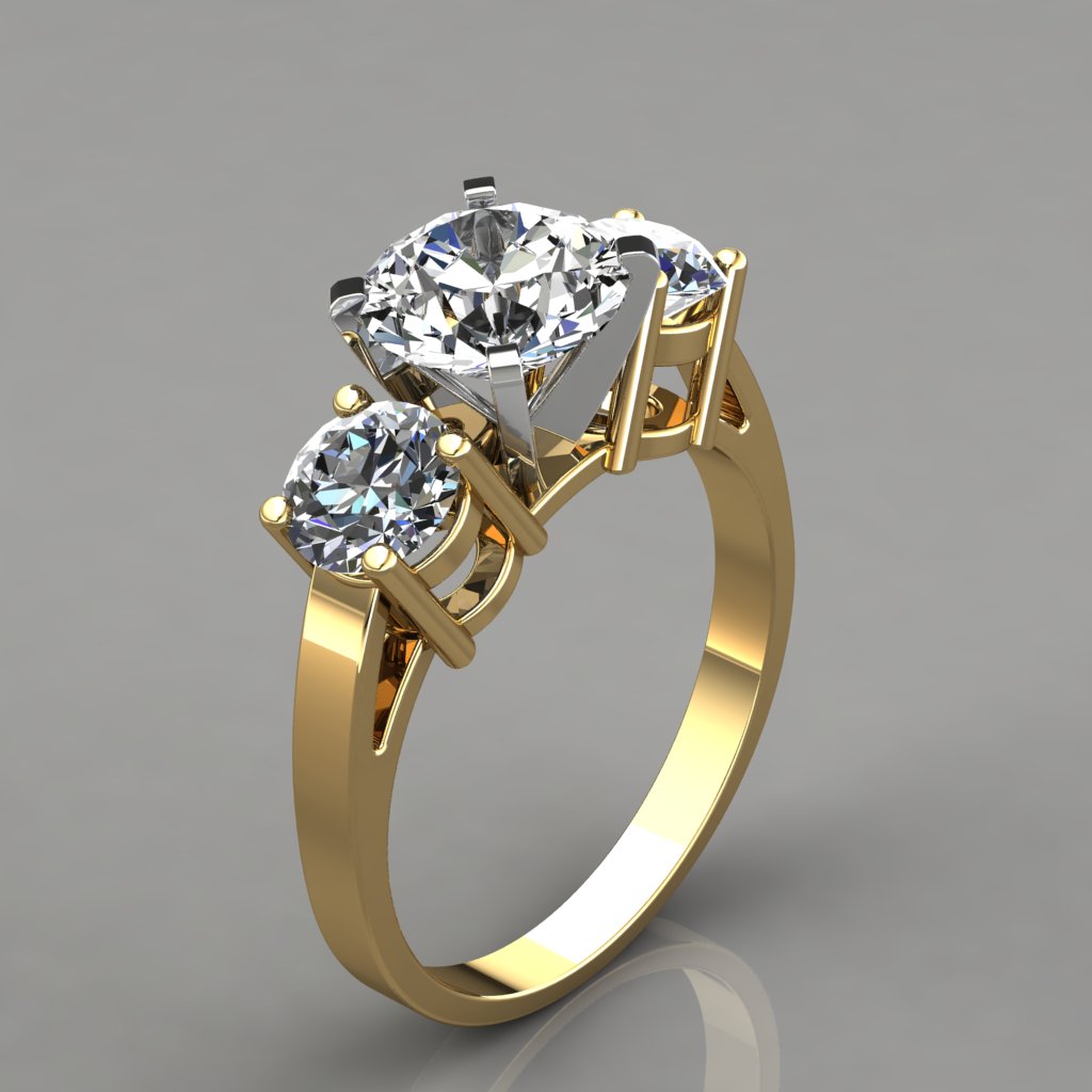 18k Real Diamond Ring JGS-2103-00522 – Jewelegance