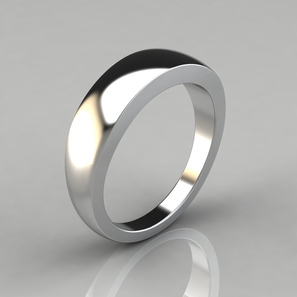 Wide Band Ring in Gold - Renah Jae