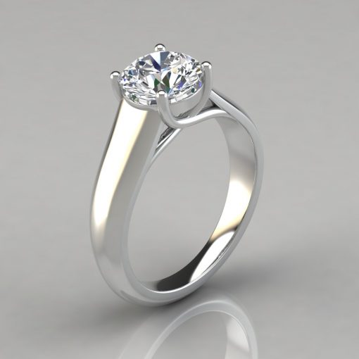 Custom Rose Gold Engagement Ring in Dallas | Shira Diamonds