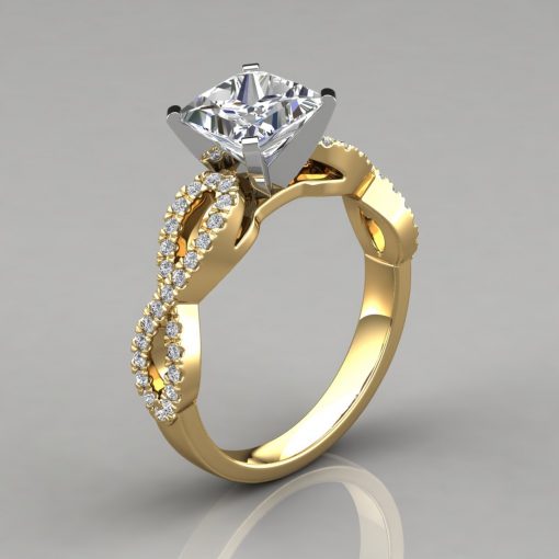 Infinity Heart 💖 Diamond Ring – Jewllery Design