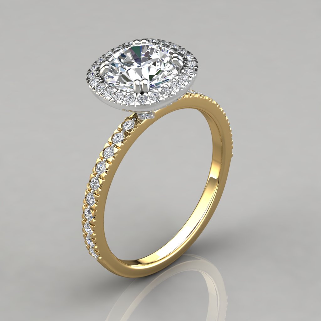 18k Gold Diamond Point Ring – Charles Koll Jewellers