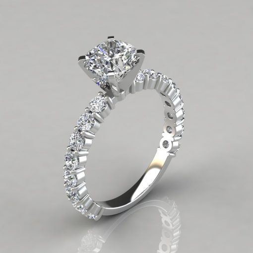 Cushion Cut Gemstone Engagement Rings - Cushion Shaped | Barkev's
