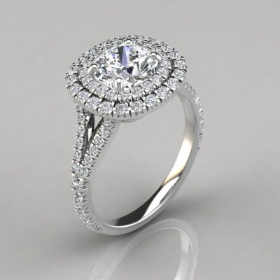 man made diamonds engagement ring